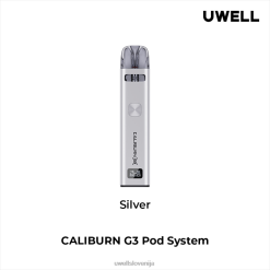 Uwell Disposable Vape Z0FPJ138 srebro | UWELL CALIBURN G3 komplet