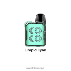 Uwell Slovenija Z0FPJ101 LIMPID CYAN | UWELL CALIBURN GK2 Pod Kit